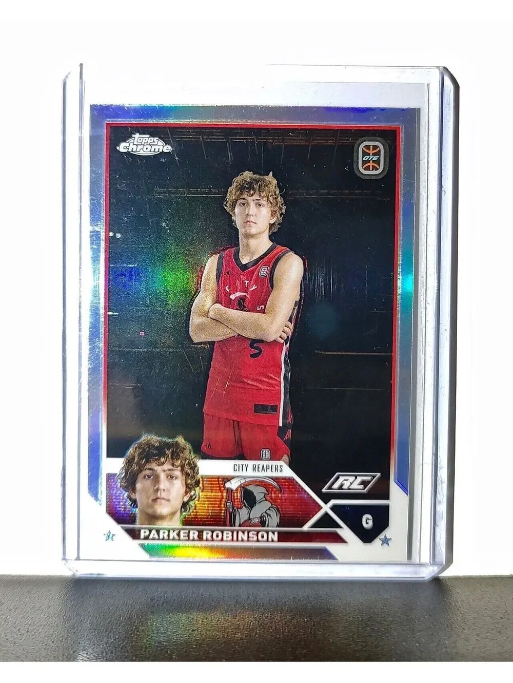 Parker Robinson Rookie Refractor 2023-24 Topps Chrome Overtime #4 City Reapers
